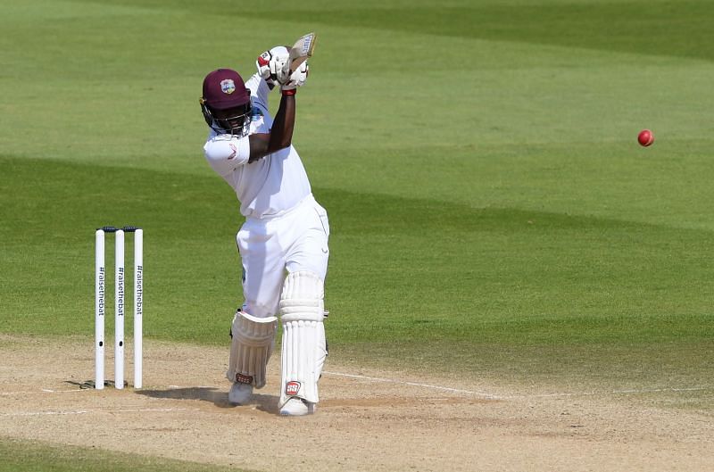 Blackwood's 95 enabled West Indies to go 1-0 up in the Wisden Trophy.
